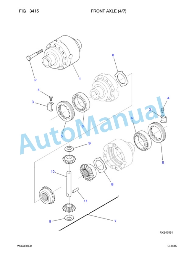 Komatsu WB93R-5E0 Backhoe Loader Parts Manual F60003 2 Komatsu WB93R-5E0 Backhoe Loader Parts Manual F60003-2