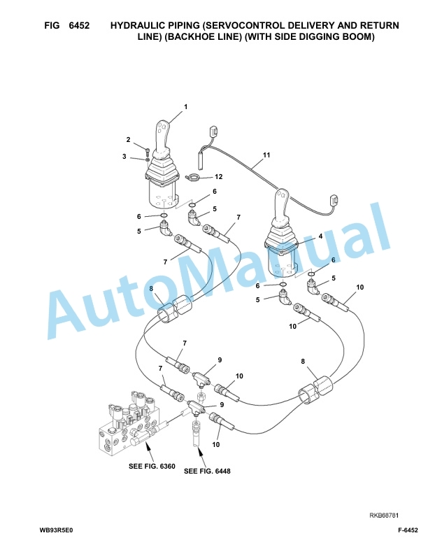 Komatsu WB93R-5E0 Backhoe Loader Parts Manual F60003-UP 4 Komatsu WB93R-5E0 Backhoe Loader Parts Manual F60003-UP-4