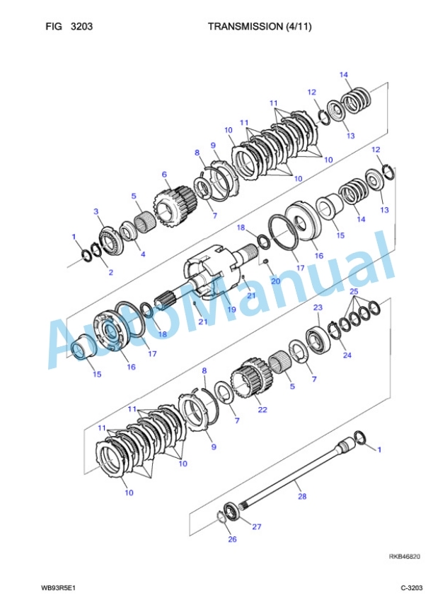 Komatsu WB93R-5E0 Backhoe Loader Parts Manual F61569 2 Komatsu WB93R-5E0 Backhoe Loader Parts Manual F61569-2