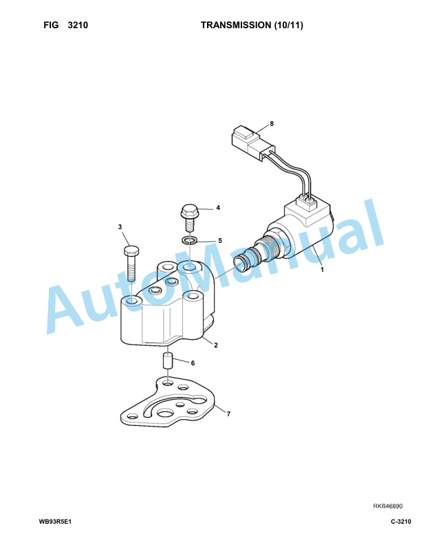 Komatsu WB93R-5E0 Backhoe Loader Parts Manual F61569-UP 2 Komatsu WB93R-5E0 Backhoe Loader Parts Manual F61569-UP-2