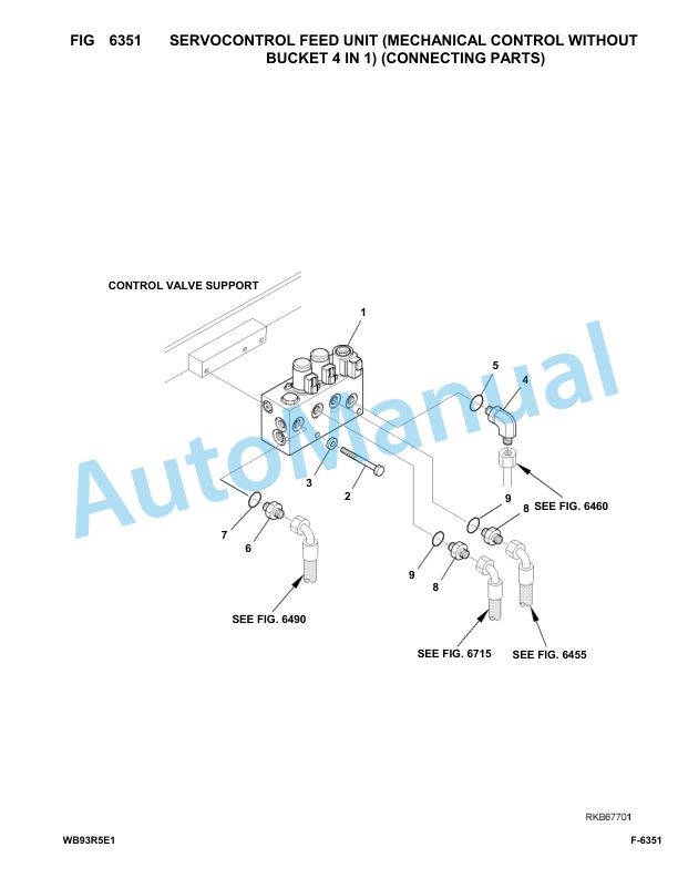 Komatsu WB93R-5E0 Backhoe Loader Parts Manual F61569-UP 4 Komatsu WB93R-5E0 Backhoe Loader Parts Manual F61569-UP-4