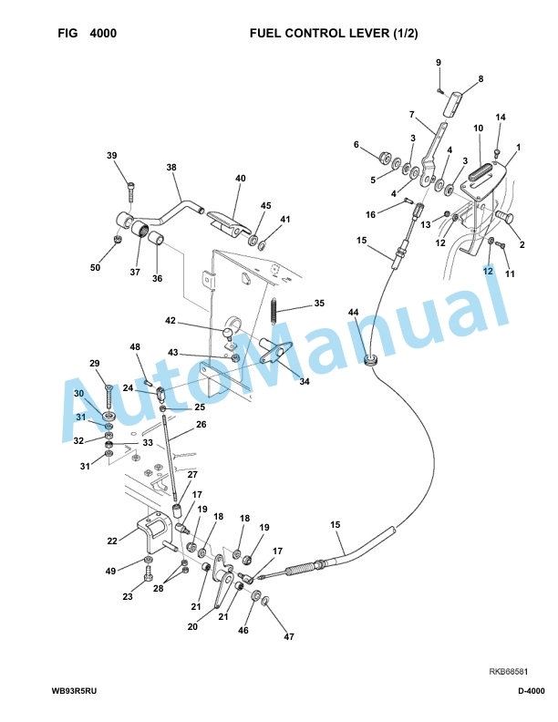 Komatsu WB93R-5E0 Backhoe Loader Parts Manual - F61778 - F61782 - F61801 - F61802 3 Komatsu WB93R-5E0 Backhoe Loader Parts Manual - F61778 - F61782 - F61801 - F61802-3