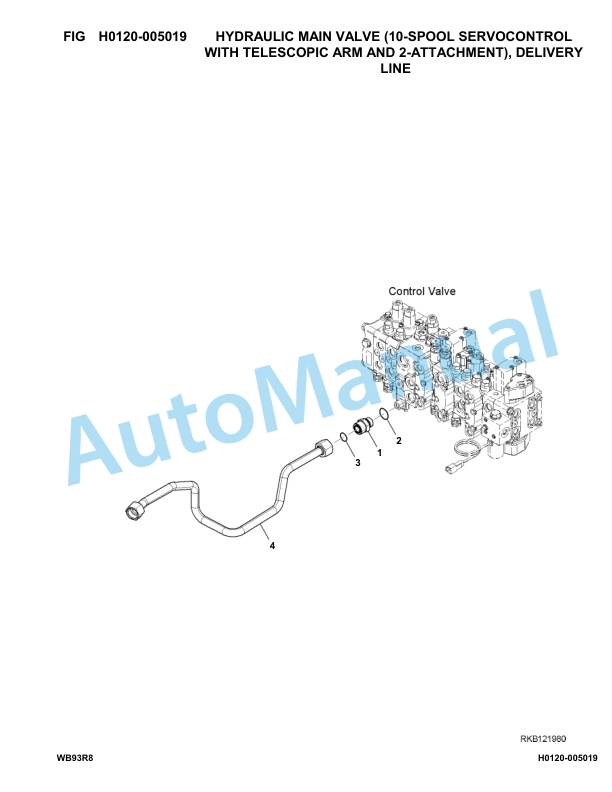 Komatsu WB93R-8 Backhoe Loader Parts Manual F80004-up 3 Komatsu WB93R-8 Backhoe Loader Parts Manual F80004-up-3