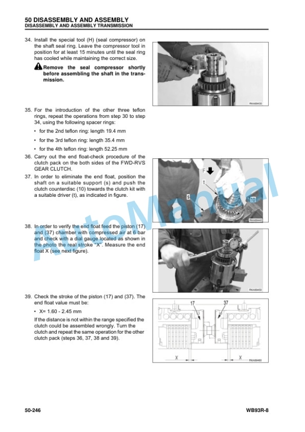 Komatsu WB93R-8 Backhoe Loader Shop Manual WENBM00171 5 Komatsu WB93R-8 Backhoe Loader Shop Manual WENBM00171 - Image 5