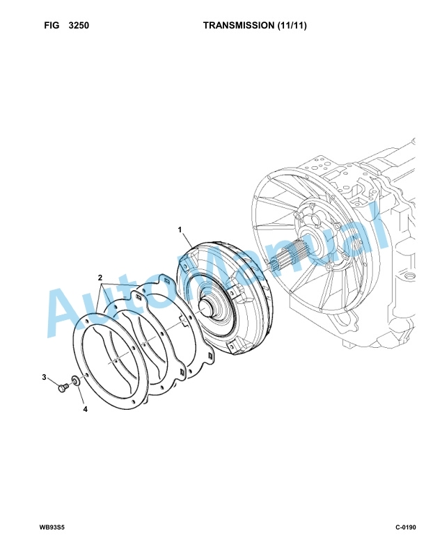 Komatsu WB93S-5 Backhoe Loader Parts Manual F00003-up 2 Komatsu WB93S-5 Backhoe Loader Parts Manual F00003-up-2