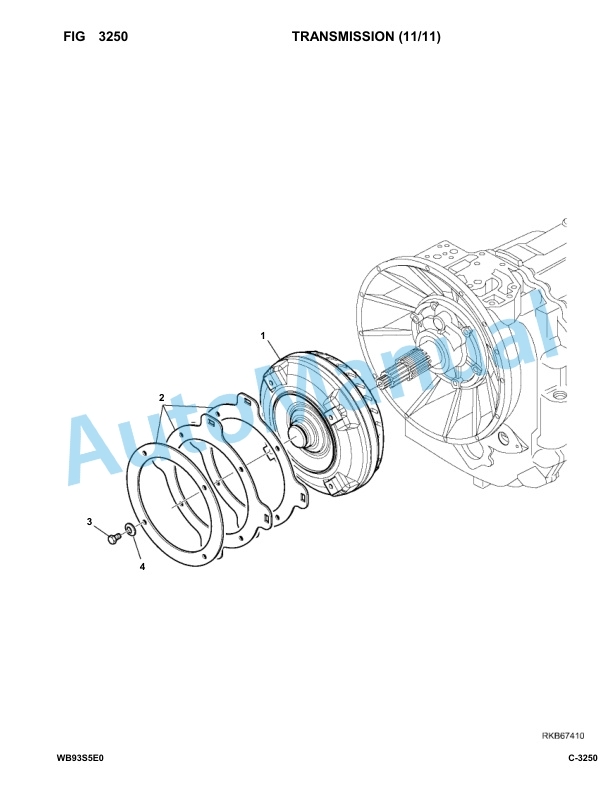 Komatsu WB93S-5E0 Backhoe Loader Parts Manual F20003-UP 2 Komatsu WB93S-5E0 Backhoe Loader Parts Manual F20003-UP-2