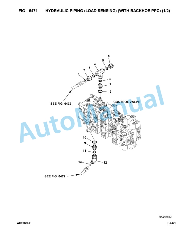 Komatsu WB93S-5E0 Backhoe Loader Parts Manual F20003-UP 4 Komatsu WB93S-5E0 Backhoe Loader Parts Manual F20003-UP-4