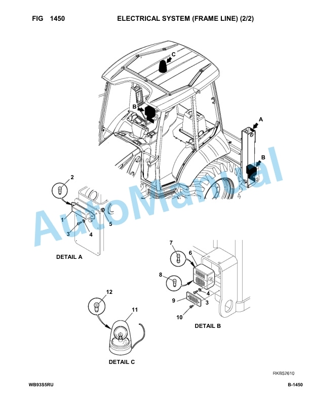 Komatsu WB93S-5E0 Backhoe Loader Parts Manual - F20526 - F20555 - F20557 - F20562 - F20566 2 Komatsu WB93S-5E0 Backhoe Loader Parts Manual - F20526 - F20555 - F20557 - F20562 - F20566-2