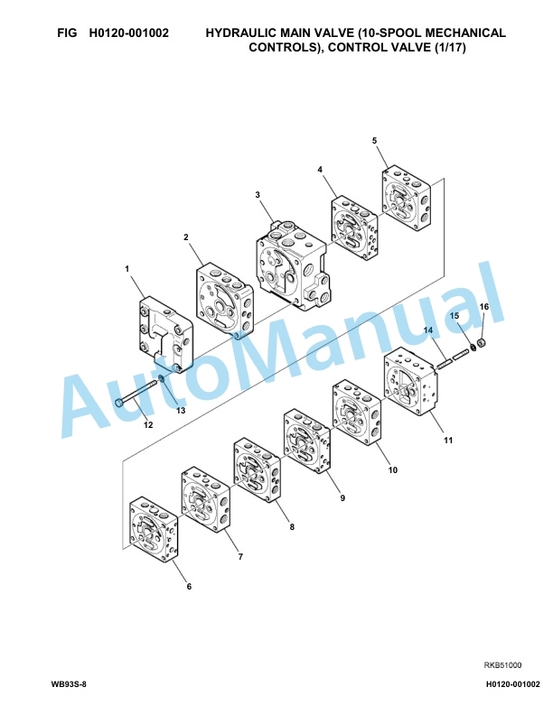Komatsu WB93S-8 Backhoe Loader Parts Manual F20001-up 2 Komatsu WB93S-8 Backhoe Loader Parts Manual F20001-up-2