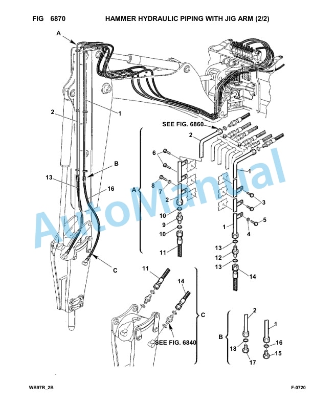 Komatsu WB97R-2B Backhoe Loader Parts Manual 97F20743-up 5 Komatsu WB97R-2B Backhoe Loader Parts Manual 97F20743-up-5