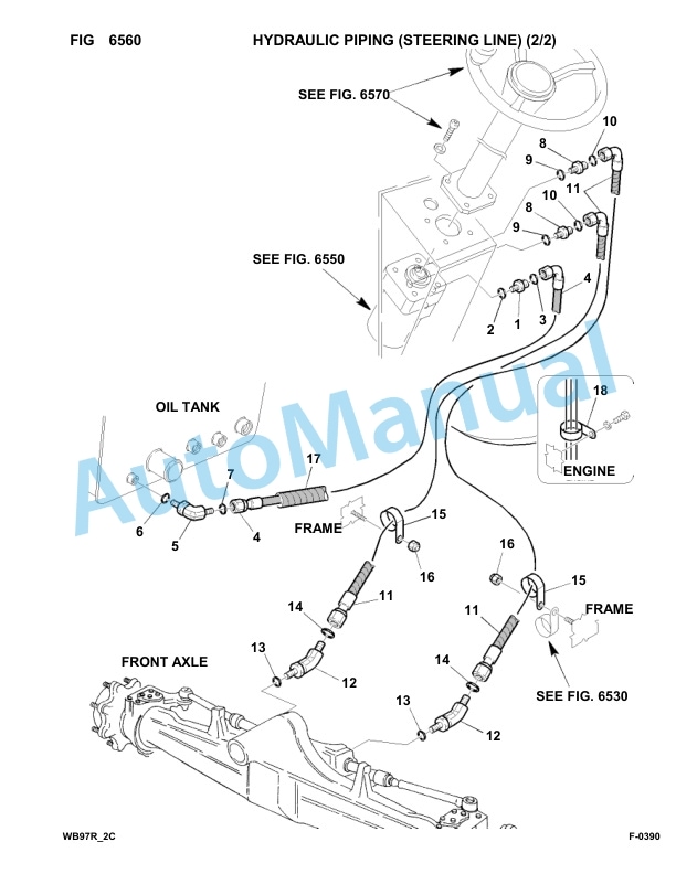 Komatsu WB97R-2B Backhoe Loader Parts Manual 97F20887-up 4 Komatsu WB97R-2B Backhoe Loader Parts Manual 97F20887-up-4
