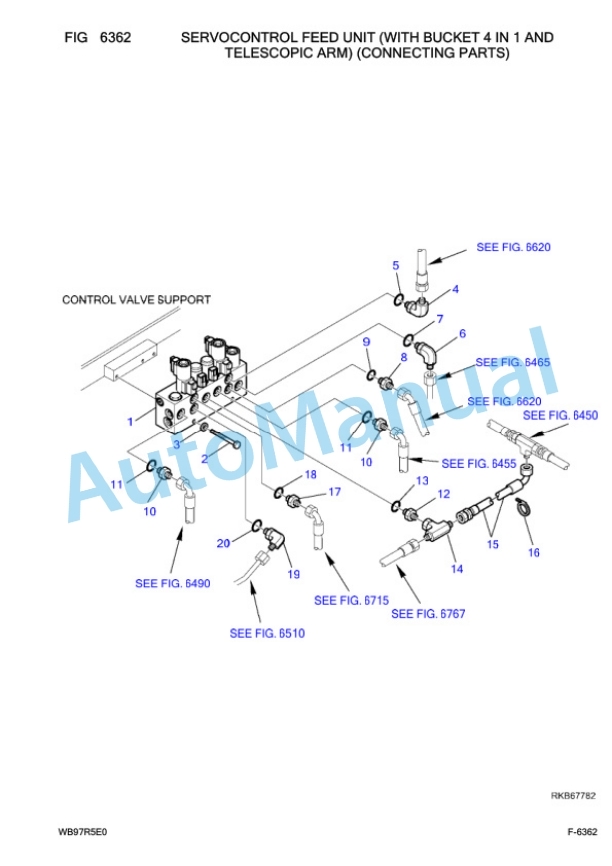 Komatsu WB97R-5E0 Backhoe Loader Parts Manual F80003 4 Komatsu WB97R-5E0 Backhoe Loader Parts Manual F80003-4