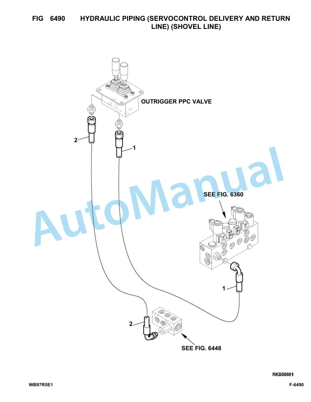Komatsu WB97R-5E0 Backhoe Loader Parts Manual F80211-UP 4 Komatsu WB97R-5E0 Backhoe Loader Parts Manual F80211-UP-4