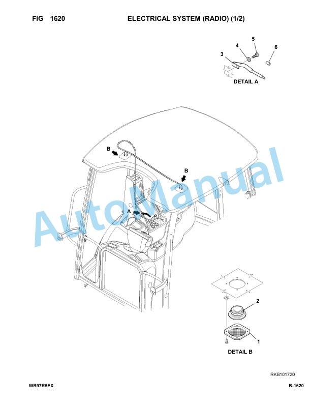 Komatsu WB97R-5E0 Backhoe Loader Parts Manual F90001-UP 2 Komatsu WB97R-5E0 Backhoe Loader Parts Manual F90001-UP-2