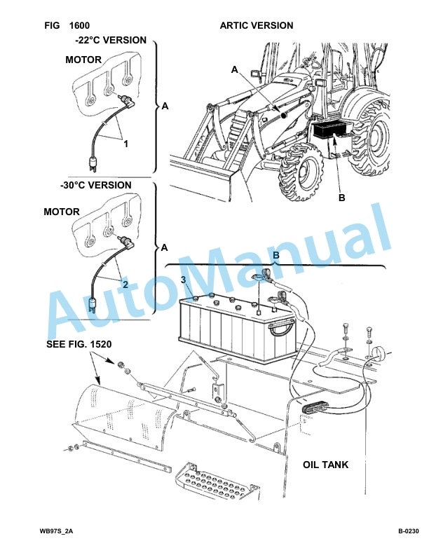 Komatsu WB97S-2 Backhoe Loader Parts Manual 97SF10281-up 2 Komatsu WB97S-2 Backhoe Loader Parts Manual 97SF10281-up-2