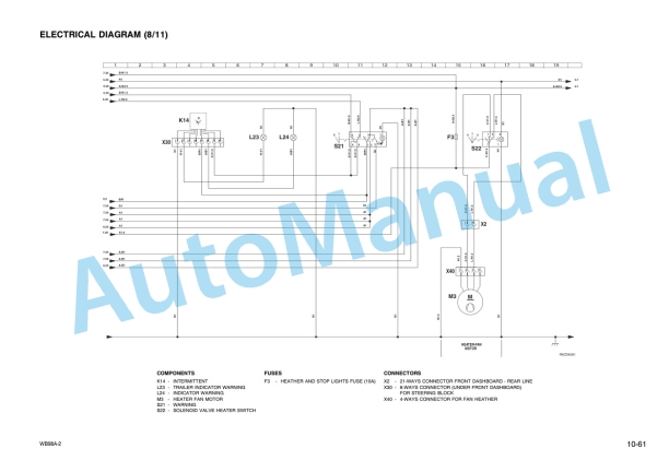 Komatsu WB98A-2 Backhoe Loader Shop Manual WEBM002300 4 Komatsu WB98A-2 Backhoe Loader Shop Manual WEBM002300 - Image 4