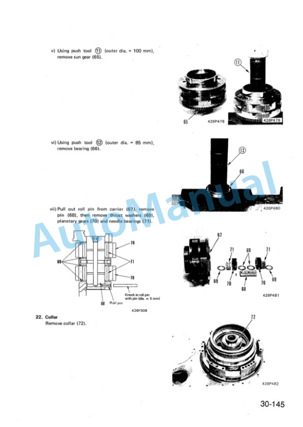 Komatsu WD600-1H Shop Manual SEBMW01501 4 Komatsu WD600-1H Shop Manual SEBMW01501 - Image 4