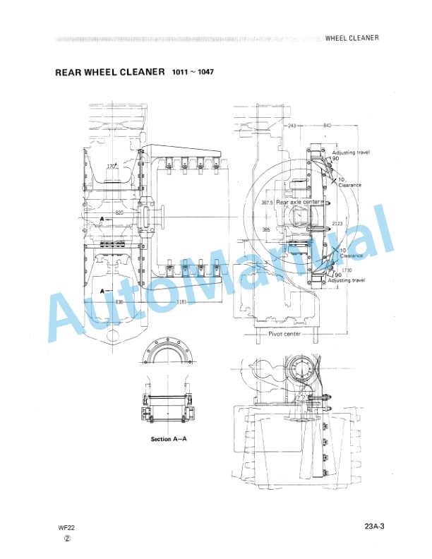 Komatsu WF22A-2 Soil Compactor, WF22T-2 Trash Compactor Shop Manual SEBM0256B01 2 Komatsu WF22A-2 Soil Compactor, WF22T-2 Trash Compactor Shop Manual SEBM0256B01-2