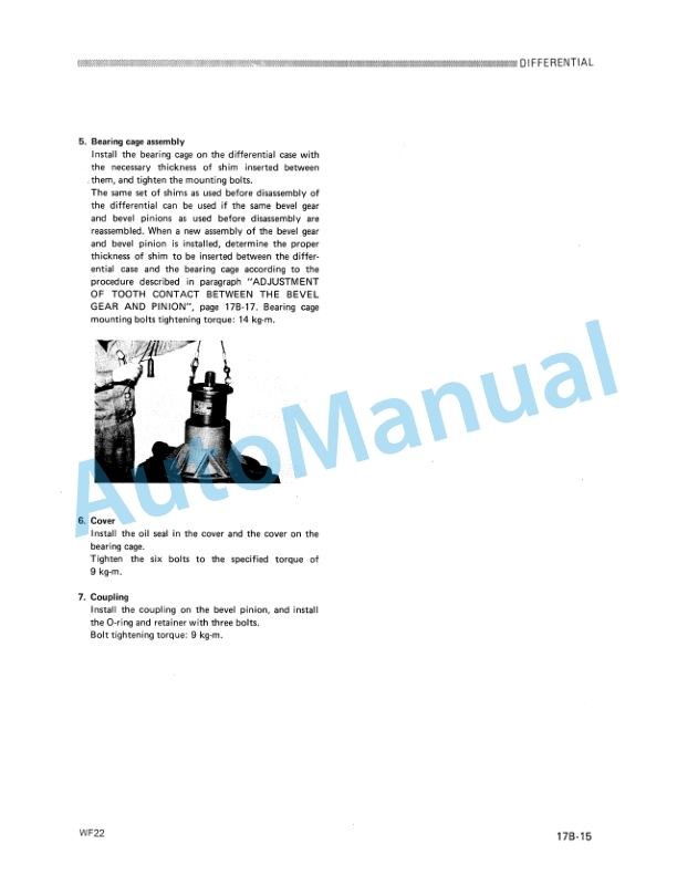 Komatsu WF22A-2 Soil Compactor, WF22T-2 Trash Compactor Shop Manual SEBM0256B01 4 Komatsu WF22A-2 Soil Compactor, WF22T-2 Trash Compactor Shop Manual SEBM0256B01-4