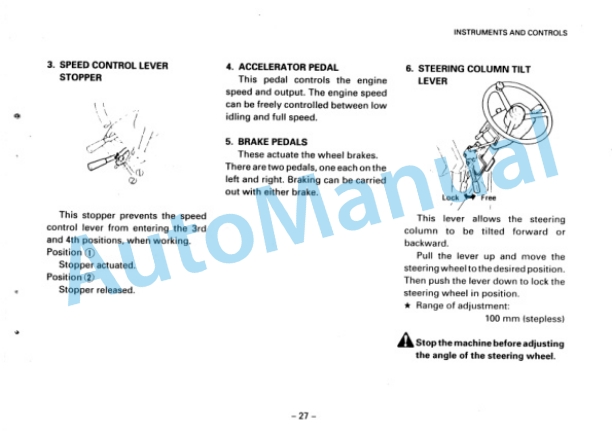 Alternative view of Komatsu WF450-1, WF450-1A Trash Compactor Operation and Maintenance Manual SEAM041K0101