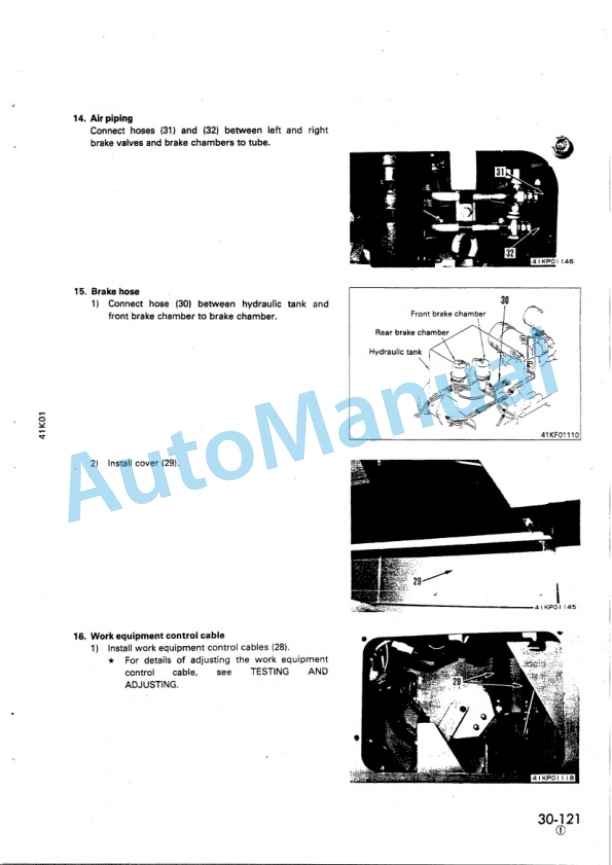 Komatsu WF450T-1A Trash Compactor Shop Manual SEBM041K0101 5 Komatsu WF450T-1A Trash Compactor Shop Manual SEBM041K0101 - Image 5