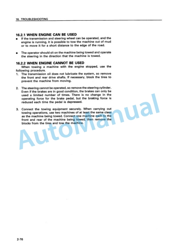 Komatsu WF450T-3 Trash Compactor Operation and Maintenance Manual SEAM034600P 4 Komatsu WF450T-3 Trash Compactor Operation and Maintenance Manual SEAM034600P - Image 4