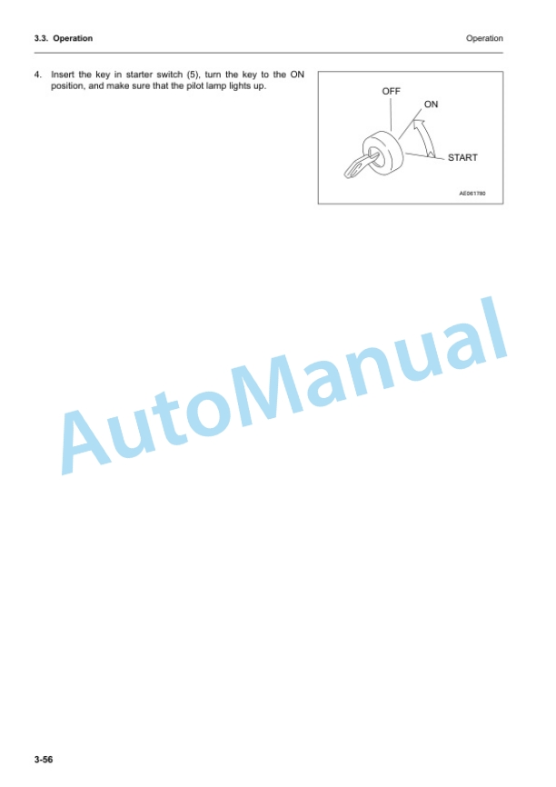 Komatsu WF550-3 Trash Compactor Operation and Maintenance Manual VEAM100200 3 Komatsu WF550-3 Trash Compactor Operation and Maintenance Manual VEAM100200 - Image 3