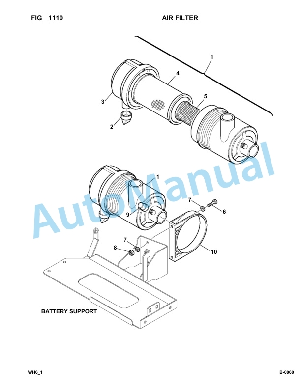 Komatsu WH609-1, WH613-1 Parts Manual 395F60261-UP 2 Komatsu WH609-1, WH613-1 Parts Manual 395F60261-UP-2