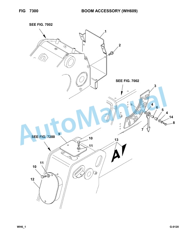 Komatsu WH609-1, WH613-1 Parts Manual 395F60261-UP 5 Komatsu WH609-1, WH613-1 Parts Manual 395F60261-UP-5