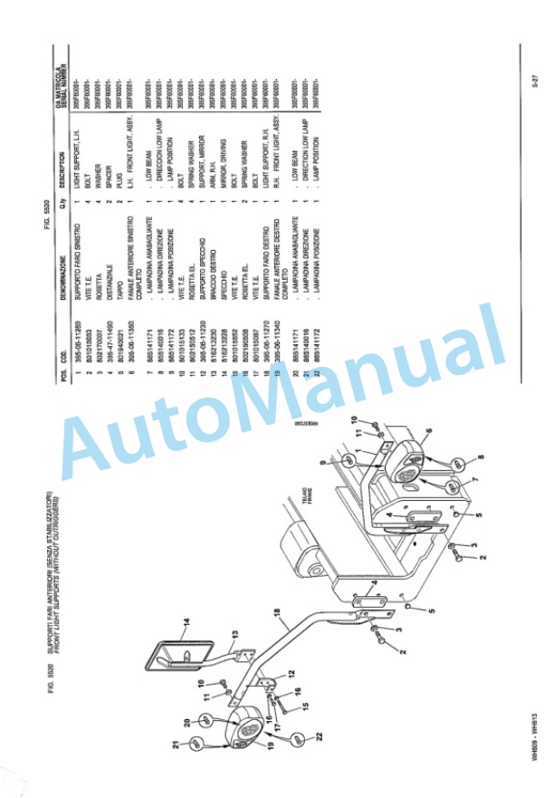 Komatsu WH609-1, WH613-1 Telescopic Handler Parts Manual WEPB006901 4 Komatsu WH609-1, WH613-1 Telescopic Handler Parts Manual WEPB006901-4