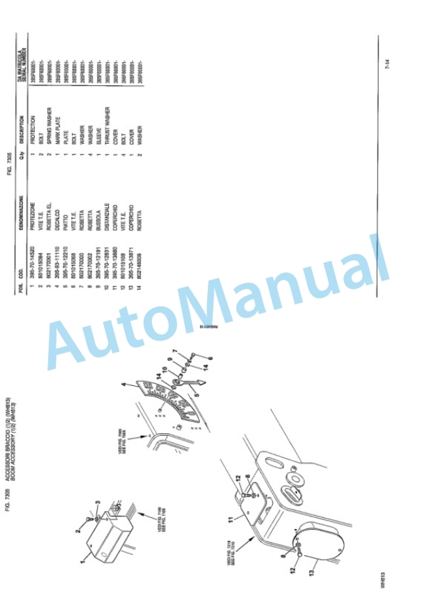 Komatsu WH609-1, WH613-1 Telescopic Handler Parts Manual WEPB006901 5 Komatsu WH609-1, WH613-1 Telescopic Handler Parts Manual WEPB006901-5