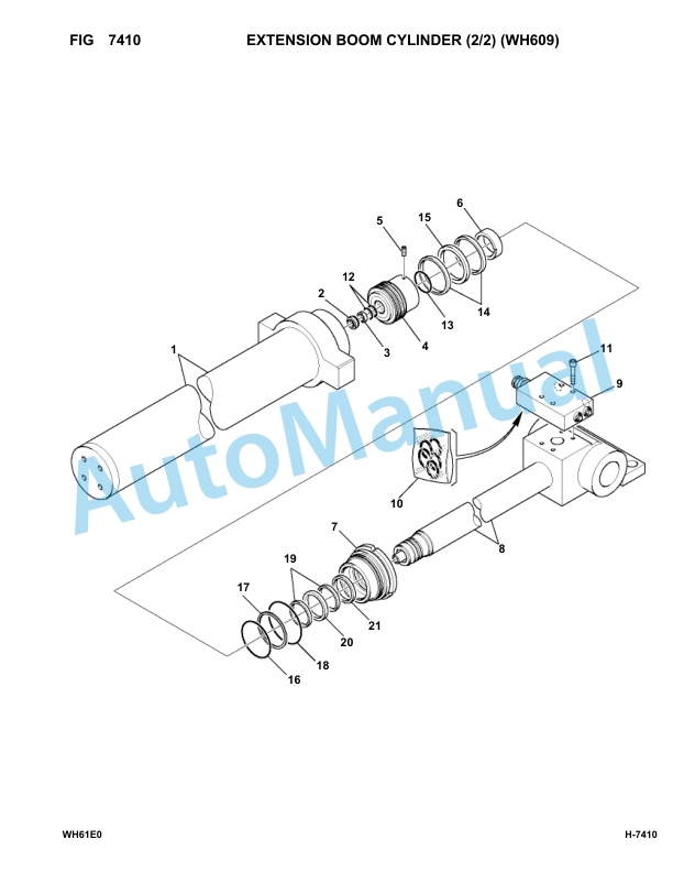 Komatsu WH609-1E0, WH613-1E0 Parts Manual 395F61003-UP 5 Komatsu WH609-1E0, WH613-1E0 Parts Manual 395F61003-UP-5