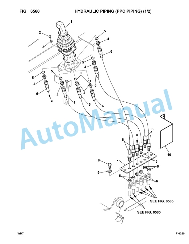 Komatsu WH713-1, WH714-1, WH714H-1, WH716-1 Parts Manual 395F70001-UP-4