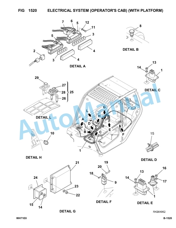 Komatsu WH713-1E0, WH714H-1E0, WH716-1E0 Parts Manual 395F71003-UP 2 Komatsu WH713-1E0, WH714H-1E0, WH716-1E0 Parts Manual 395F71003-UP-2