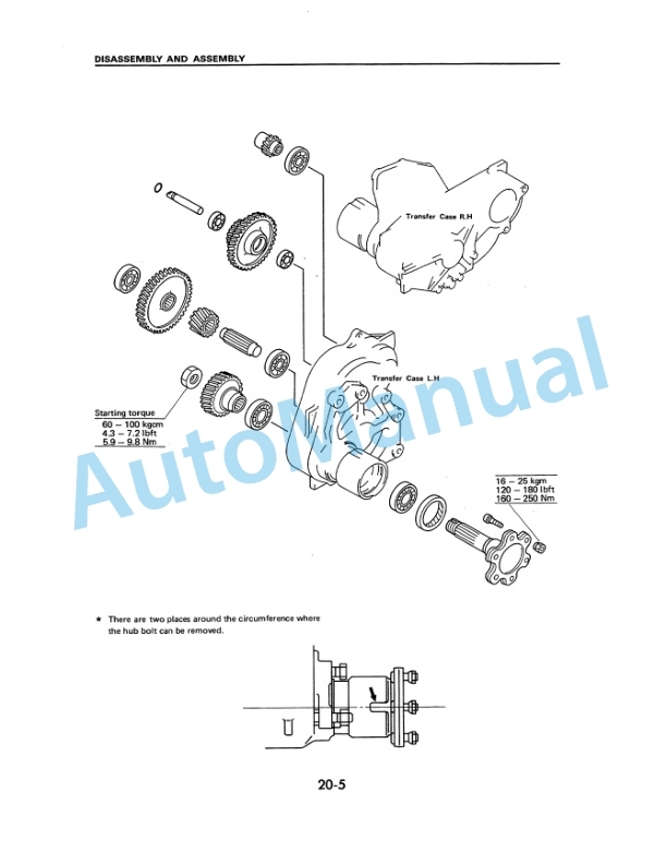 Komatsu XXAM Forklift Truck Shop Manual SM018 3 Komatsu XXAM Forklift Truck Shop Manual SM018-3
