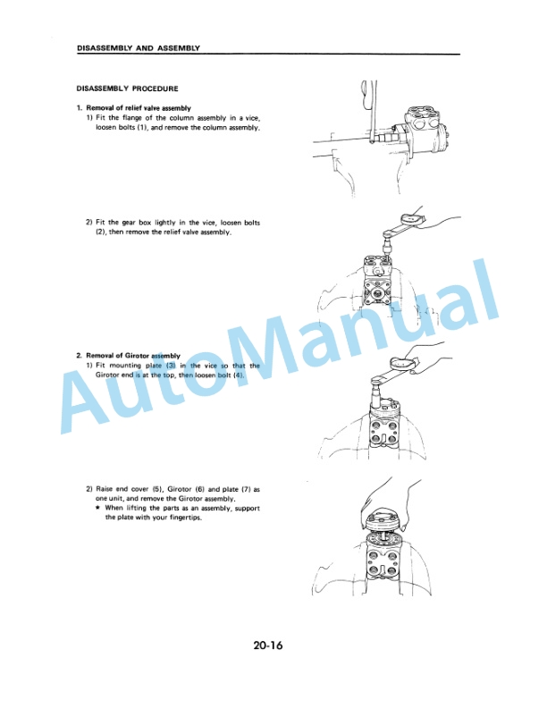 Komatsu XXAM Forklift Truck Shop Manual SM018 4 Komatsu XXAM Forklift Truck Shop Manual SM018-4