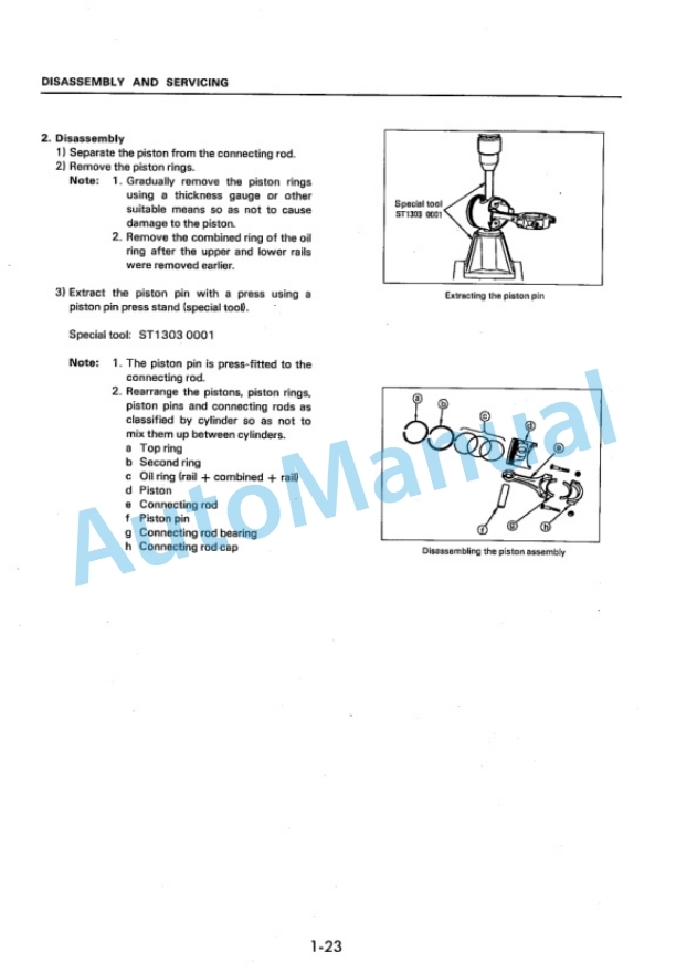 Komatsu Z24(ZB) Diesel Engine Shop Manual Z24(ZB)-BE1 3 Komatsu Z24(ZB) Diesel Engine Shop Manual Z24(ZB)-BE1-3