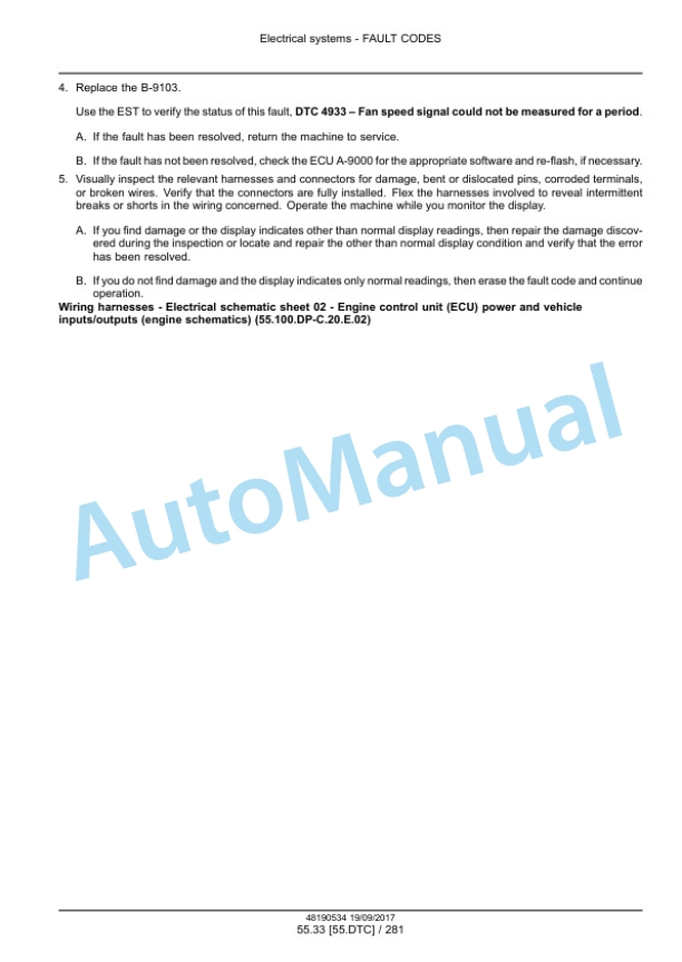 New Holland 102, 103, 105 StackCruiser Tier 4B Final Bale Wagon Service Manual 48190534 5 New Holland 102, 103, 105 StackCruiser Tier 4B Final Bale Wagon Service Manual 48190534 - Image 5