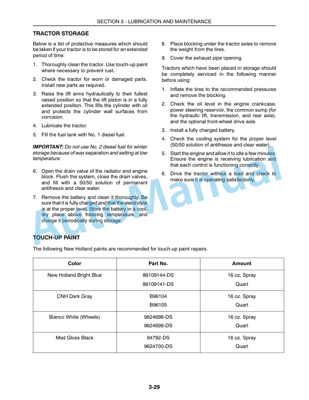 New Holland 1030, 230GM Boomer Operation and Maintenance Manual 87487351 4 New Holland 1030, 230GM Boomer Operation and Maintenance Manual 87487351 - Image 4