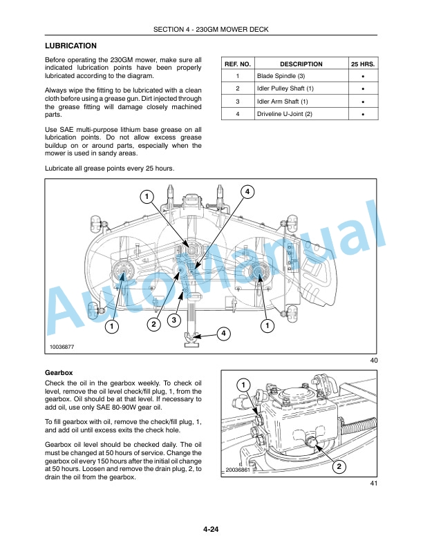New Holland 1030, 230GM Boomer Operation and Maintenance Manual 87487351 5 New Holland 1030, 230GM Boomer Operation and Maintenance Manual 87487351 - Image 5