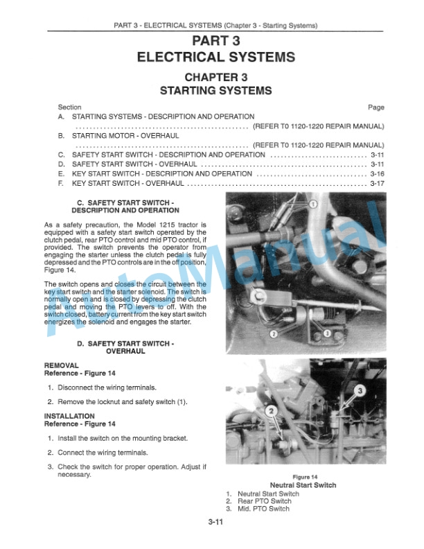 New Holland 1215 Tractor Service Manual 40121510 3 New Holland 1215 Tractor Service Manual 40121510-3