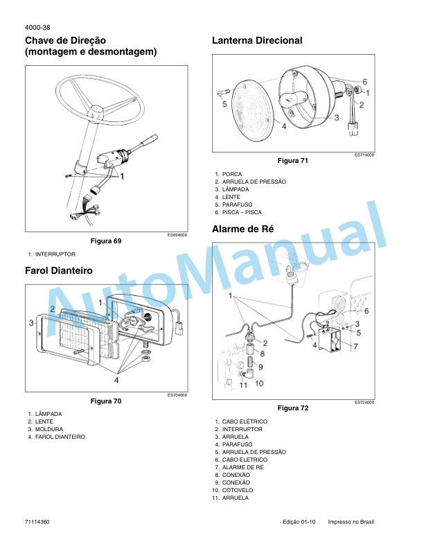 New Holland 12C Turbo Loader Repair Manual 71114360 4 New Holland 12C Turbo Loader Repair Manual 71114360-4