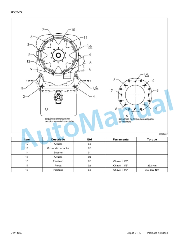 New Holland 12C Turbo Loader Repair Manual 71114360 5 New Holland 12C Turbo Loader Repair Manual 71114360-5