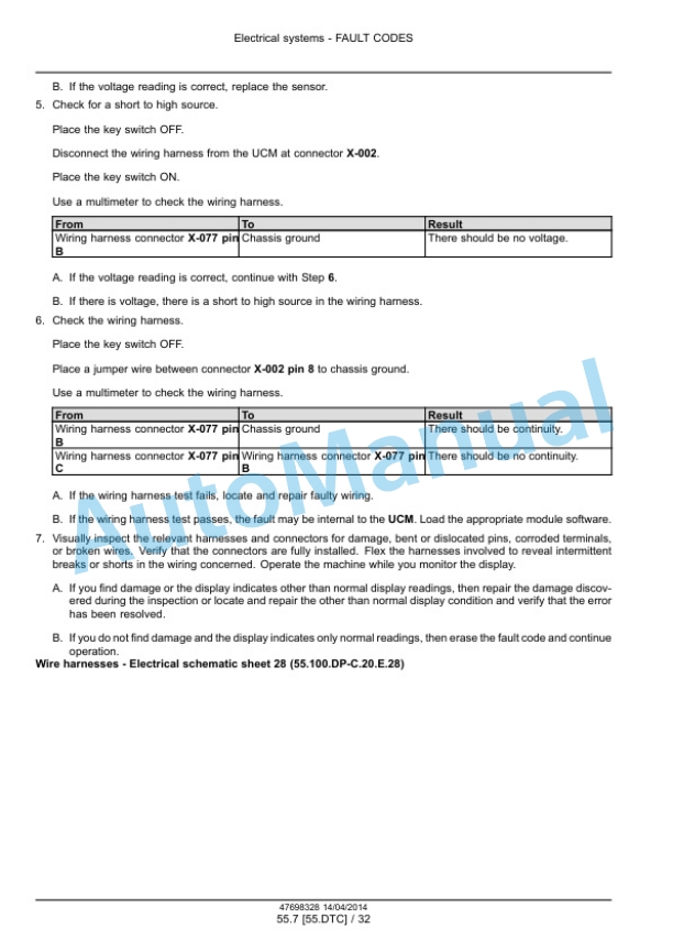 New Holland 130 Speedrower Self-Propelled Windrower Service Manual 47698328 4 New Holland 130 Speedrower Self-Propelled Windrower Service Manual 47698328 - Image 4