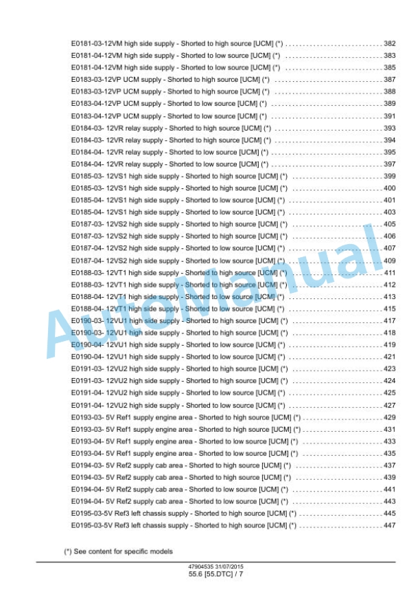 New Holland 130 Speedrower Tier 3 Self-Propelled Windrower Service Manual 47904535 4 New Holland 130 Speedrower Tier 3 Self-Propelled Windrower Service Manual 47904535 - Image 4