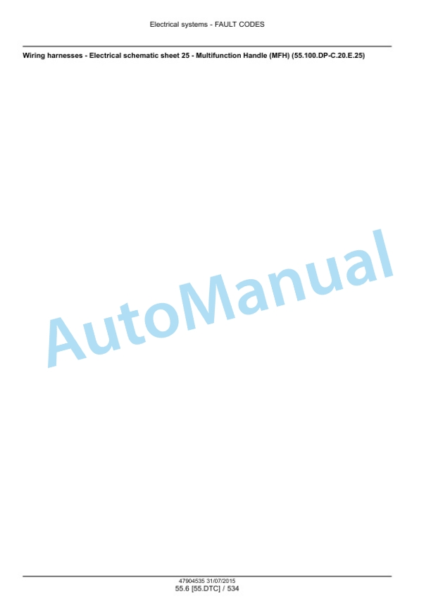 New Holland 130 Speedrower Tier 3 Self-Propelled Windrower Service Manual 47904535 5 New Holland 130 Speedrower Tier 3 Self-Propelled Windrower Service Manual 47904535 - Image 5