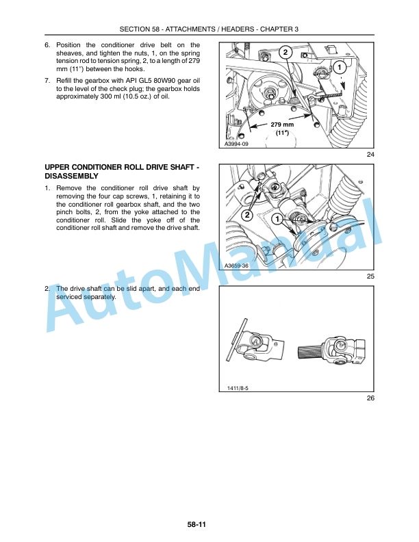New Holland 1411, 1412 Repair Manual 86630282 5 New Holland 1411, 1412 Repair Manual 86630282 - Image 5