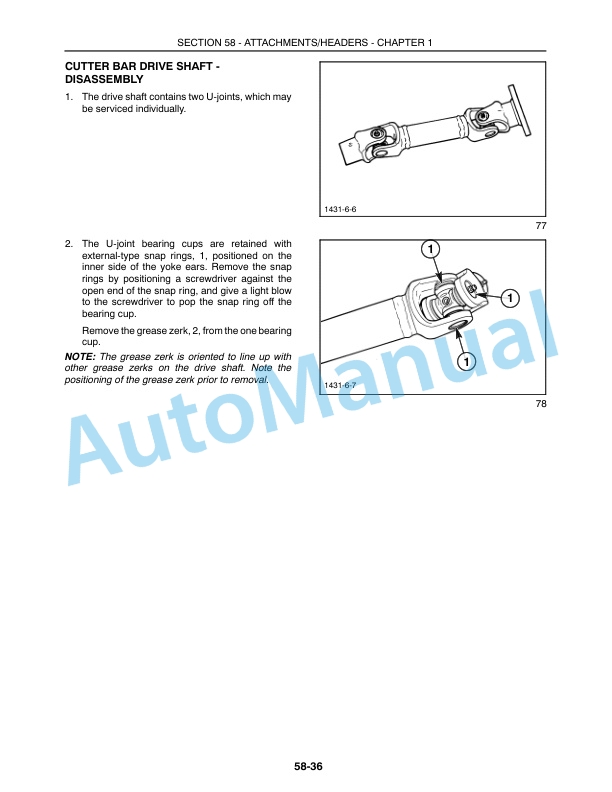 New Holland 1431, 1432 Repair Manual 86592631 4 New Holland 1431, 1432 Repair Manual 86592631-4