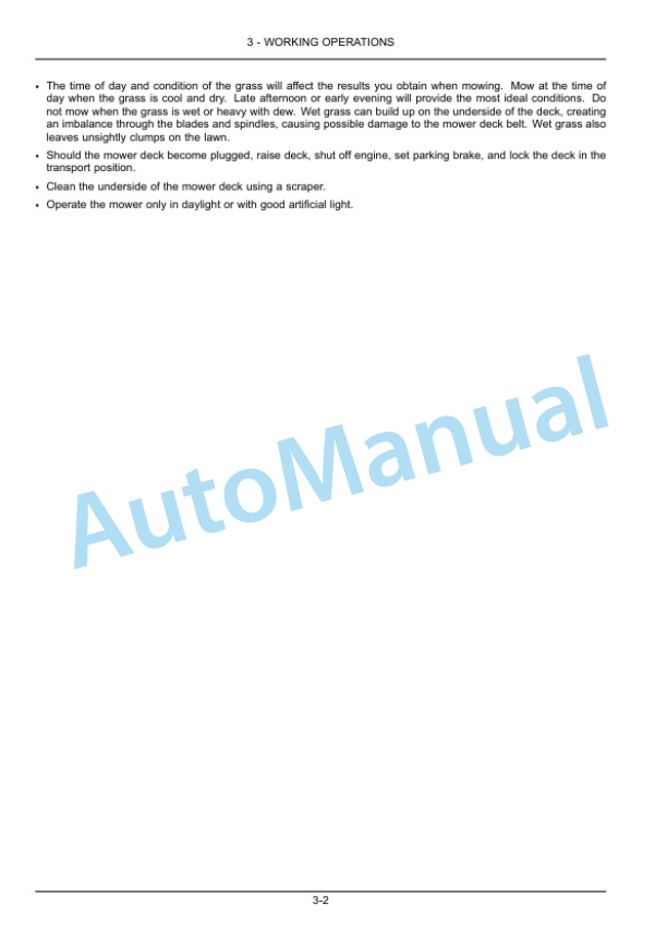 New Holland 160GMS Mower Deck Operation and Maintenance Manual 51410112 3 New Holland 160GMS Mower Deck Operation and Maintenance Manual 51410112 - Image 3