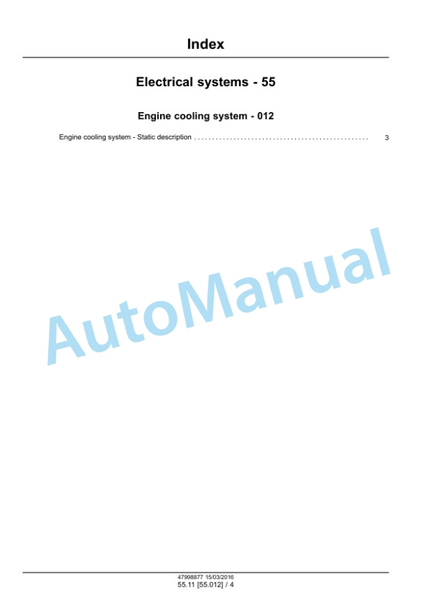 New Holland 1650L Crawler Dozer Service Manual 47998877 5 New Holland 1650L Crawler Dozer Service Manual 47998877 - Image 5